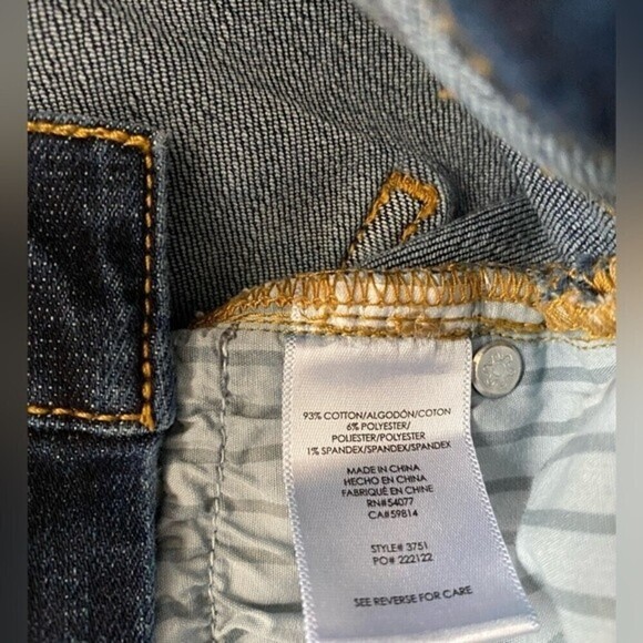 Cabi Button Fly Skinny Jeans Women's Stretch Button Front Denim Pants - Picture 7 of 11